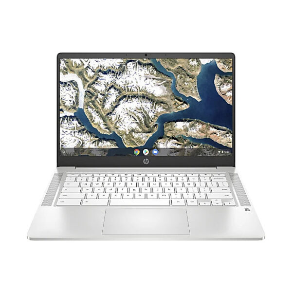 HP 14a-na0122od Chromebook, 14″ Screen, Intel® Pentium®, 4GB Memory, 64GB eMMC Storage, Chrome OS