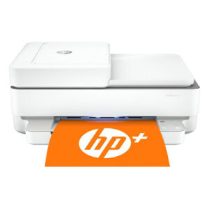 HP – ENVY 6455e Wireless All-In-One Inkjet Printer with 6 months of Instant Ink Included with HP+ – White
